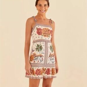 Farm Rio parrot dress Medium missing tags